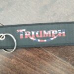 Triumph Bonneville Tiger vintage British Biker key FOB, keychain / key rings