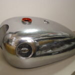 GASTANK - CHROME - BSA A10 SWING/ARM