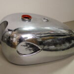 GASTANK - CHROME - BSA A10 SUPER ROCKET